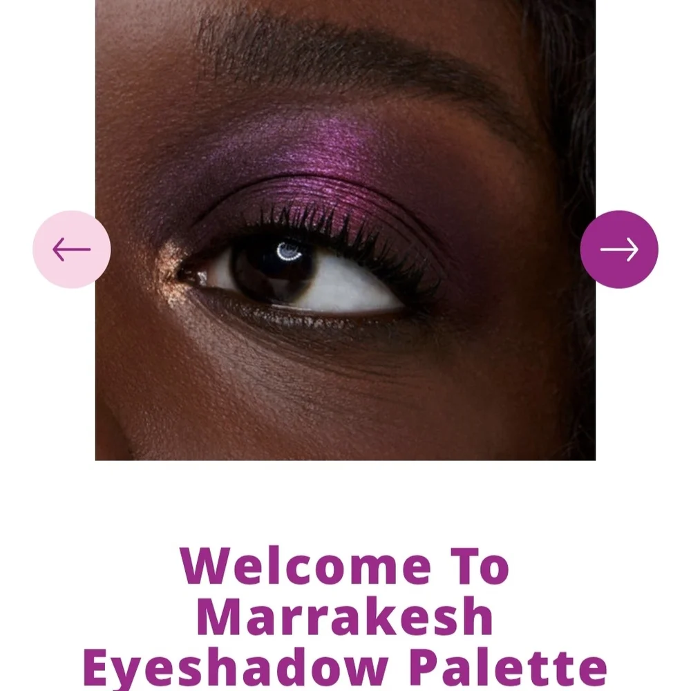 NWT Welcome to Marrakesh Eyeshadow Palette BOHO SHIMMER EYESHADOW